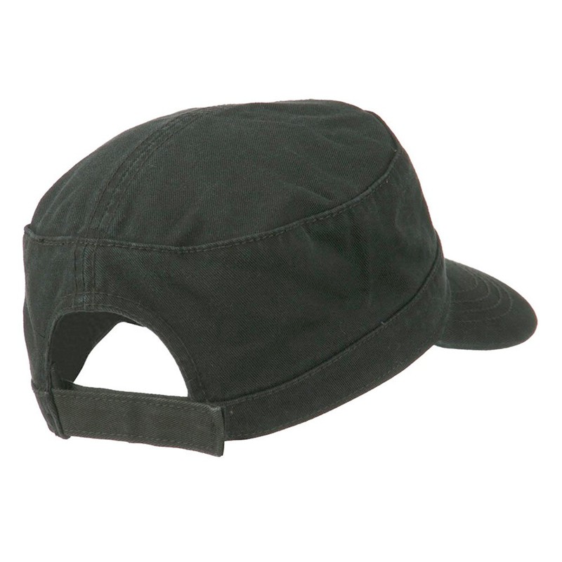 Otto Adjustable Work Cap, SUPERIOR GARMENT WASHED COTTON MILITARY OTTO