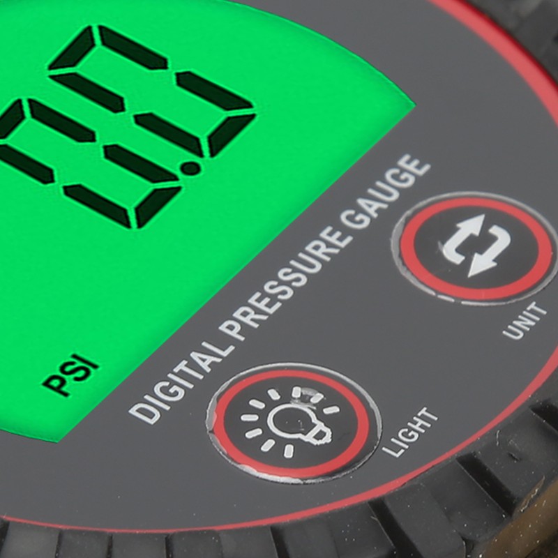 Digital Pressure Gauge Large LCD Display Fast and Accurate Reading