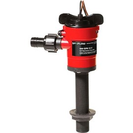 Johnson Pumps 1000 GPH Straight Cartridge Aerator with Dura Ports, Red