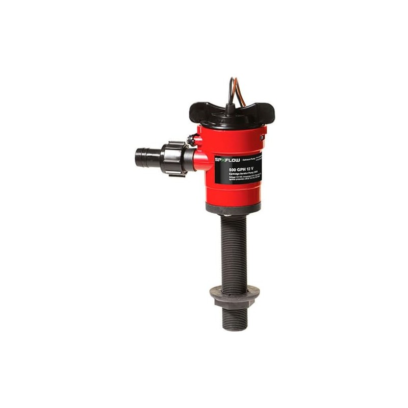 Johnson Pumps 1000 GPH Straight Cartridge Aerator with Dura Ports,