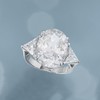Ross-Simons 10.00 ct. t.w. Oval and Trillion-Cut CZ Ring in