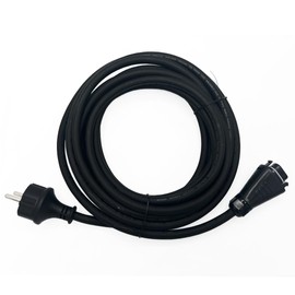 Solarsys® - 3 Meters AC Power Cable with HMS Field Plug and Schuko Plug for HMS Series Micro Inverter, 3 Meters