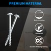 Pocket Hole Screws 1-1/4 Inch, FIXLINK Pocket Screws #8 X