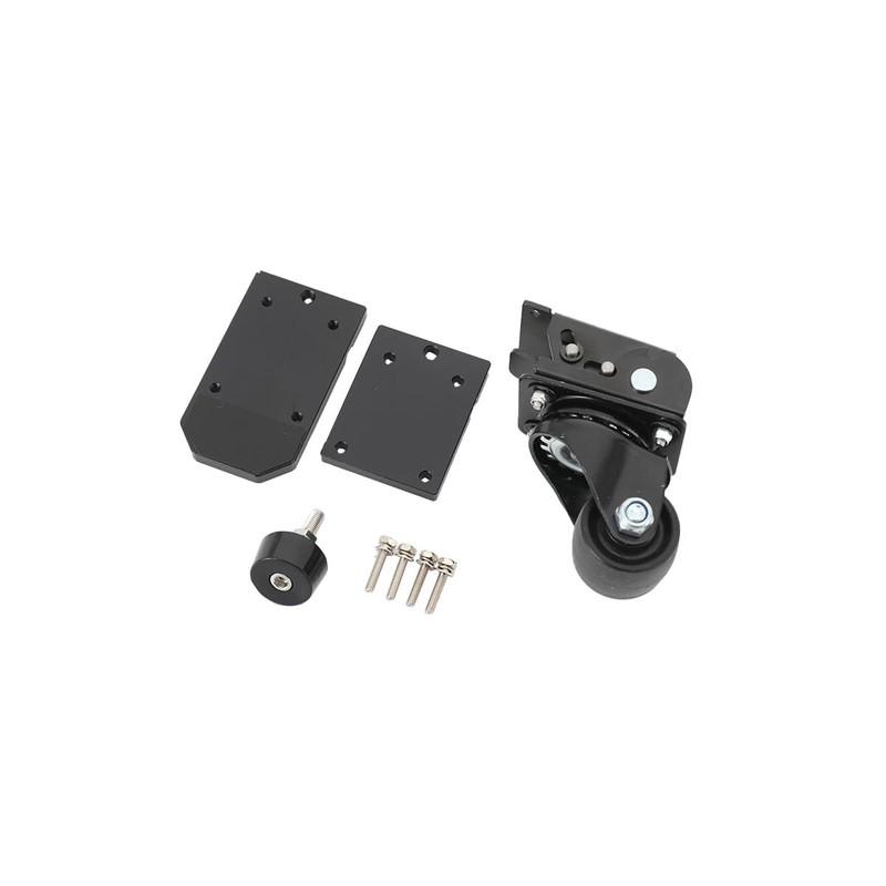TABODD 1pc Packout Caster Wheel Kit, Steel Construction Front Swivel