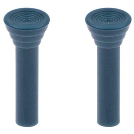 OER Light Blue Color Keyed Interior Door Lock Knob Set 1961-1966 Nova, Impala, Truck, Bel Air