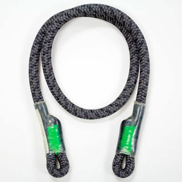 Rope Logic Bee-Line Black 10mm x 28" G-Spliced Eye & Eye Prusik Cord