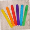 Operitacx Wooden Craft Sticks DIY Popsicle Sticks 100pcs for Craft