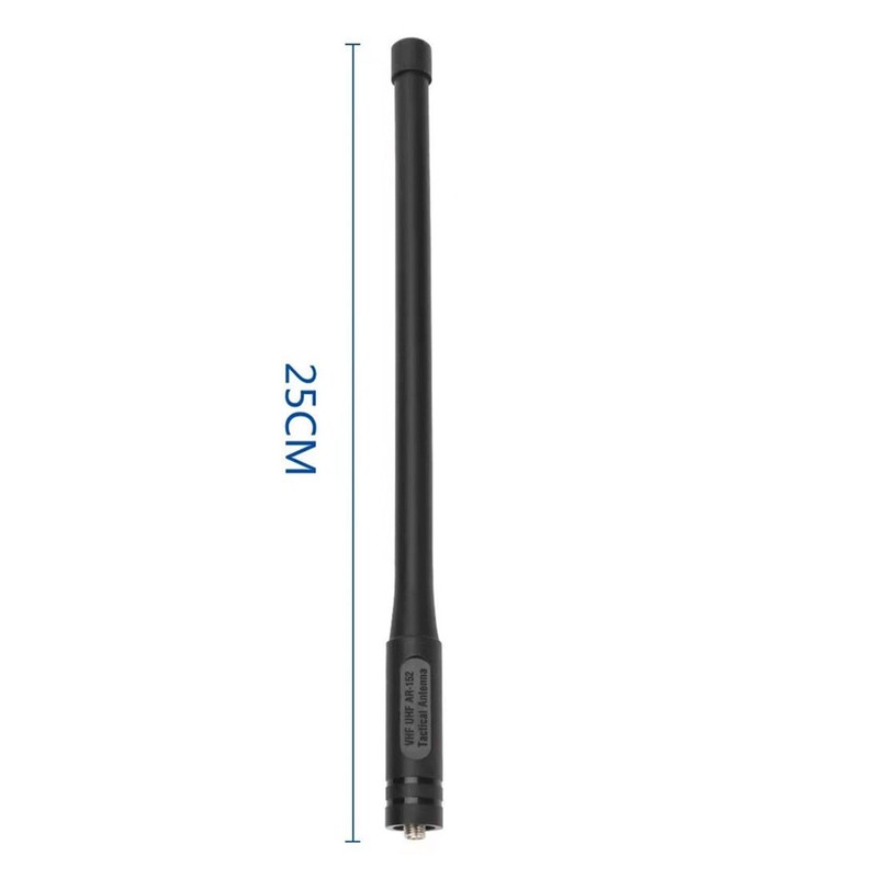 Walkie Talkie Tactical Antenna High Gain SMA Female Dual Band
