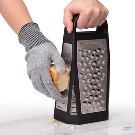 Microplane - Elite Tower Grattugia + Guanto Protettivo