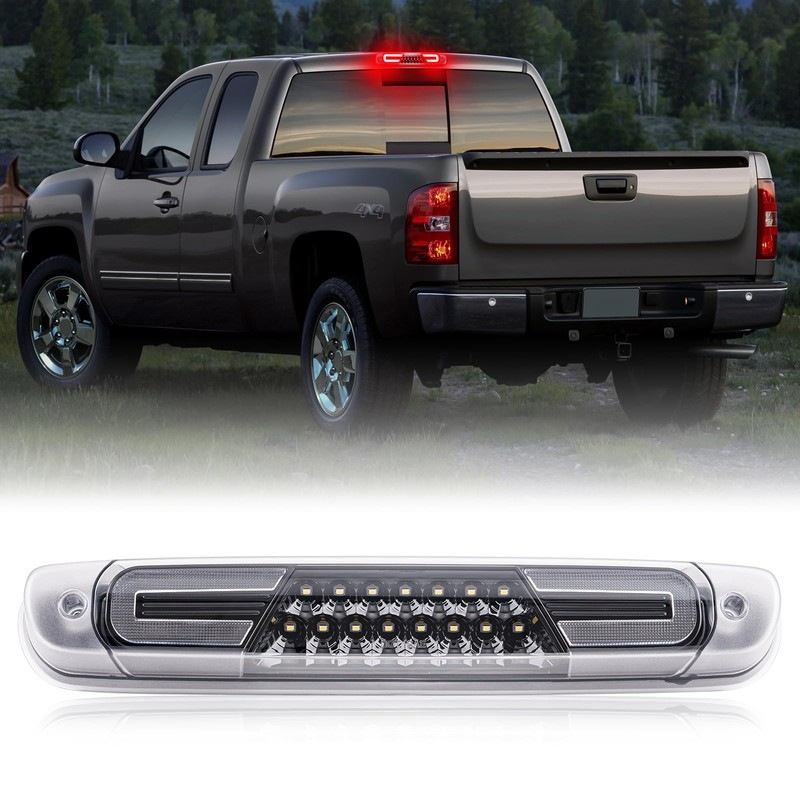 SHINEFIT LED Third Brake Light Replacement for 2007-2014 Silverado Sierra