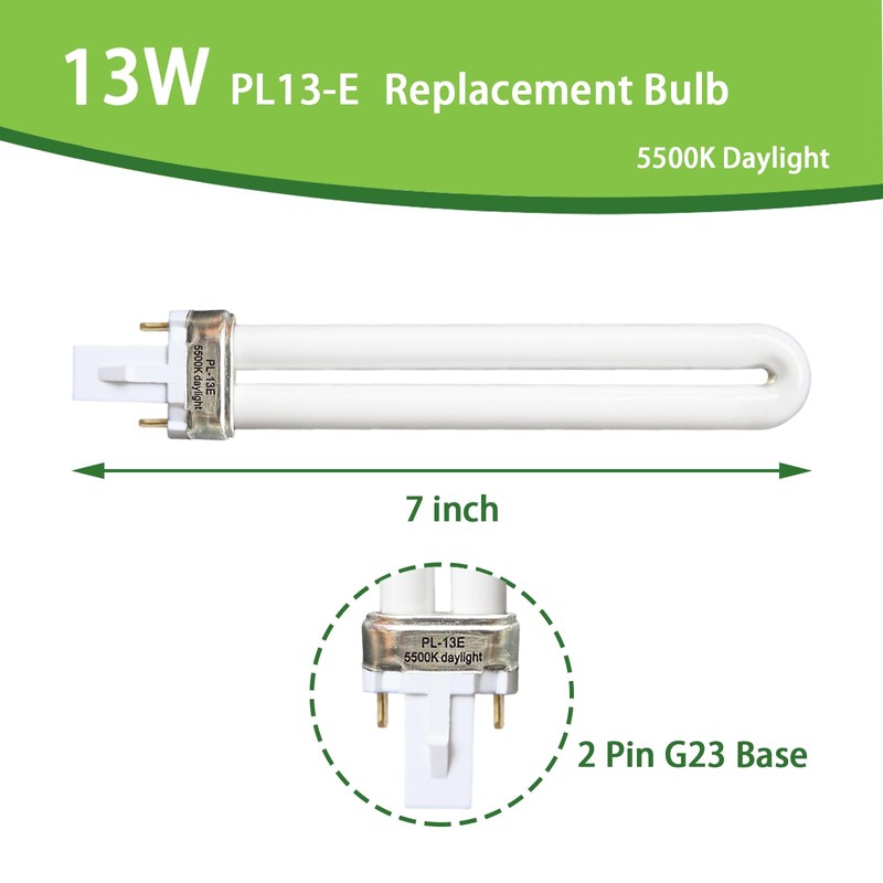 (2 Pack) PL13-E 13W Replacement Light Bulb Compatible with Electronic