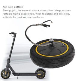 350W Scooter Tire Motor Parts , Folding Electric Scooter Hub Motor , Fast Start Folding Electric ScooterHub Motor Anti Skid Strong Grip for Outdoor Riding