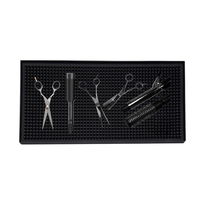 Barber Tool Mat | Barber Organizer Pads,Non-Slip Professional Pads for