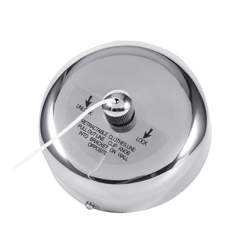 Broco Retractable Washing Line, Stainless Steel Retractable Clothes Line Dryer