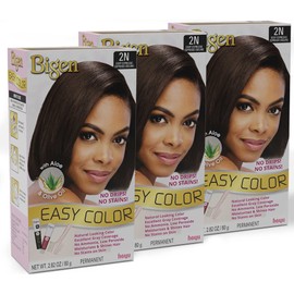 2N Bigen Easy Color for Women Deep Espresso-New Formula, New Look - 3 Pack