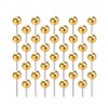 Pack of 100 Round Plastic Head Push Pins Head Push