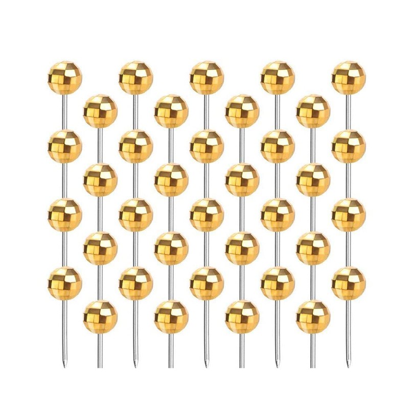 Pack of 100 Round Plastic Head Push Pins Head Push