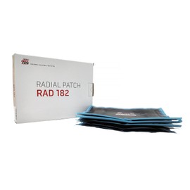 Rema Tip Top RAD182 Radial Tire Patches – 10" x 7-1/2" Self-Vulcanizing Flat Tire Universal Repair Patches – 5 Count