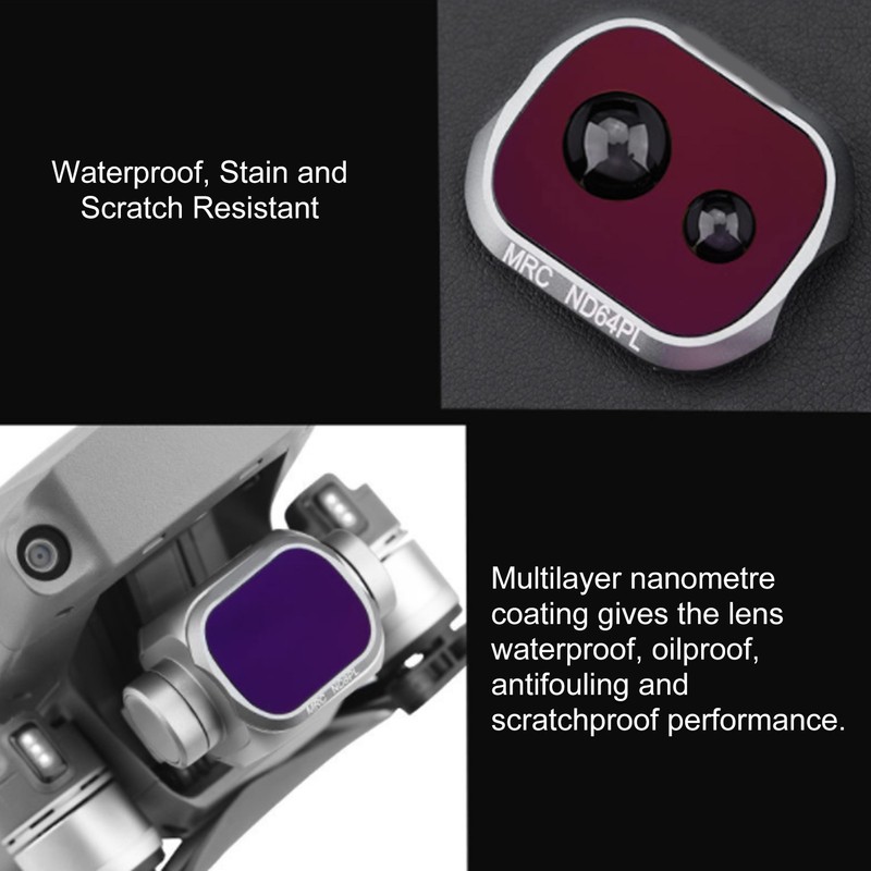 Lens Filter ND8PL 16PL 32PL 64PL Multilayer Nanometre Coating Waterproof