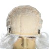 Man Costume Wig Realistic Shaggy Old Man Wig with Detachable
