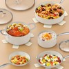 PekGema Ceramic Pots and Pans Set, 11 Pcs Cookware Set