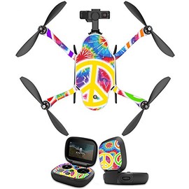 MightySkins Skin Compatible With GoPro Karma Drone headphones wrap cover sticker skins Peaceful Explosion