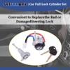 Getfarway Car Full Lock Cylinder Set 81970-3XA00 81910-3XA00 Compatible with
