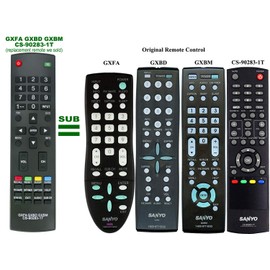 New Replacement Remote Control GXFA GXBD GXBM CS-90283-1T fit for Sanyo Smart LED TV DP26647 DP26746 DP32647 DP32746 DP37647 DP42545 DP42647 DP42746 DP50747 HT27546 HT27547 HT32546 HT27745 HT28745
