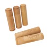 5pcs 12cm Length Travel Bamboo Tea Canister Tea Storage Container