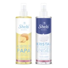 Kit Aclarador De Axilas Aceite De Papa, Desodorante Sheló Na