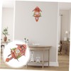 Levemolo Wall Hanging Cuckoo Clock Modern Silent for Home Office