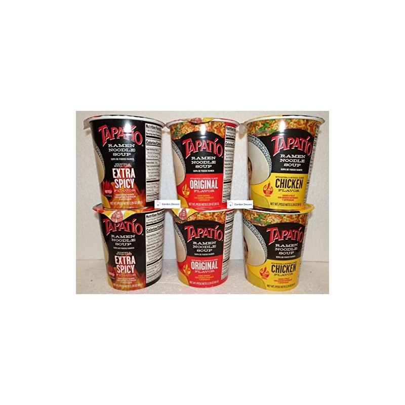 Tapatio Small Ramen Noodle Soup, Original, Chicken, Extra Spicy, 2.29oz