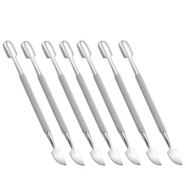 Nail Cuticle Pusher Manicure Set Cuticle Remover Professional Pedicure Scrapper Pedicure Tools (Pack of 7)