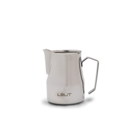 Lelit PLA301S Milk Jug with Latte Art Brush, Stainless Steel, Stainless Steel, 35 cl