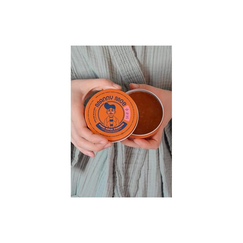 Manny Moe Pomade - Pomada Firme para Hombres, Strong Hold