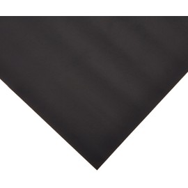 VViViD Black Weatherproof Faux Leather Finish Marine Vinyl Fabric (1.5 Foot x 54 Inch)