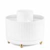 360° Rotating Makeup Organizer – Cosmetic Storage Holder for Brushes,