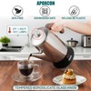 APOXCON Electric Coffee Percolator Stainless Steel Coffee Maker with Two