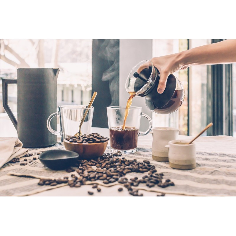 BALCI- Stainless Steel Coffee Scoop Set (2&2 Tablespoon, 30ml and