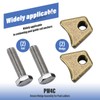 Pool Ladder Anchors Bronze Wedge Assembly, for PW-4C Perma 3",