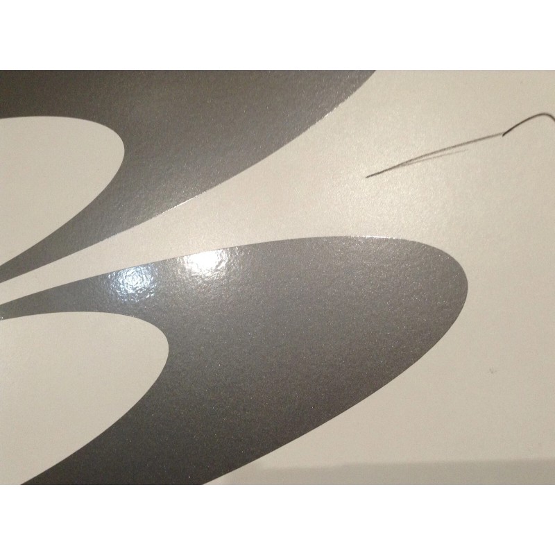 CROSSROADS RV 2010 SUNSET TRAIL DECALS 43x8" FORWARD SWOOSH STRIPES