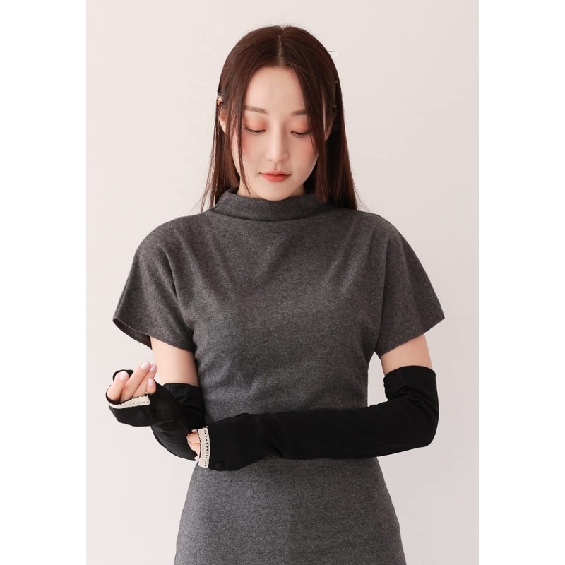 Ave UV Gloves, Long Length, UV Protection, Cotton, Mesh, UV
