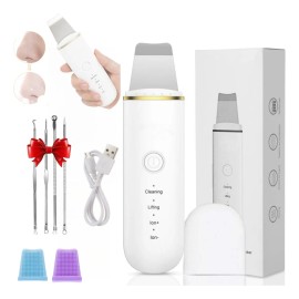 Skin Scrubber, Ultrasónico Exfoliación Limpiador Cuidar Piel