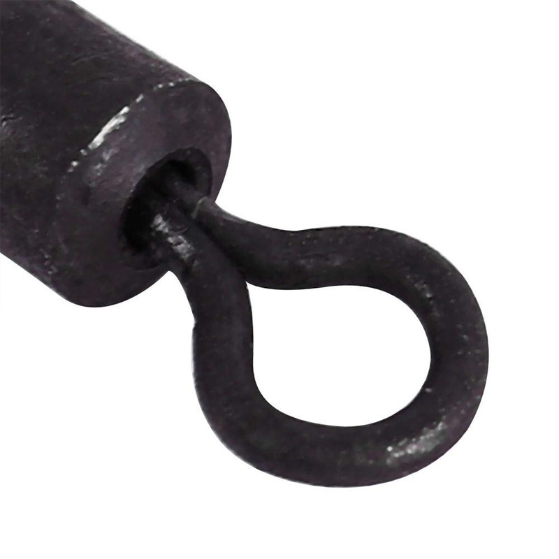 Dilwe Quick Change Swivels, 25pcs Q-shaped Fishing Tackle Quick Change