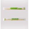 Split Chopsticks, Bamboo, Round, Fully Sealed Chopsticks, Toothpicks, Length: Approx.