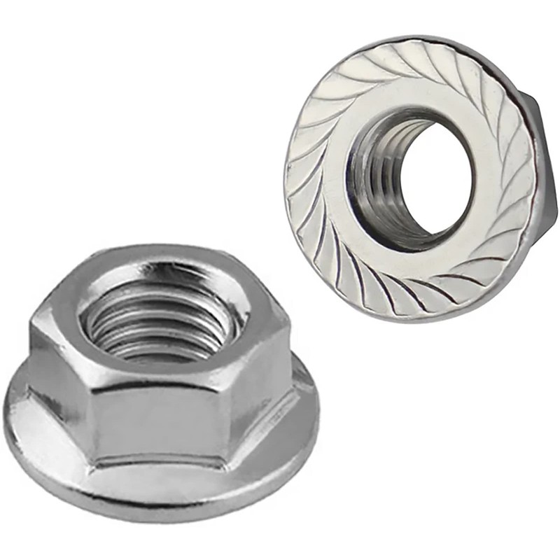 KOYMING Genuine Hex Lock Nuts, M8 x 20 Pieces, Hex