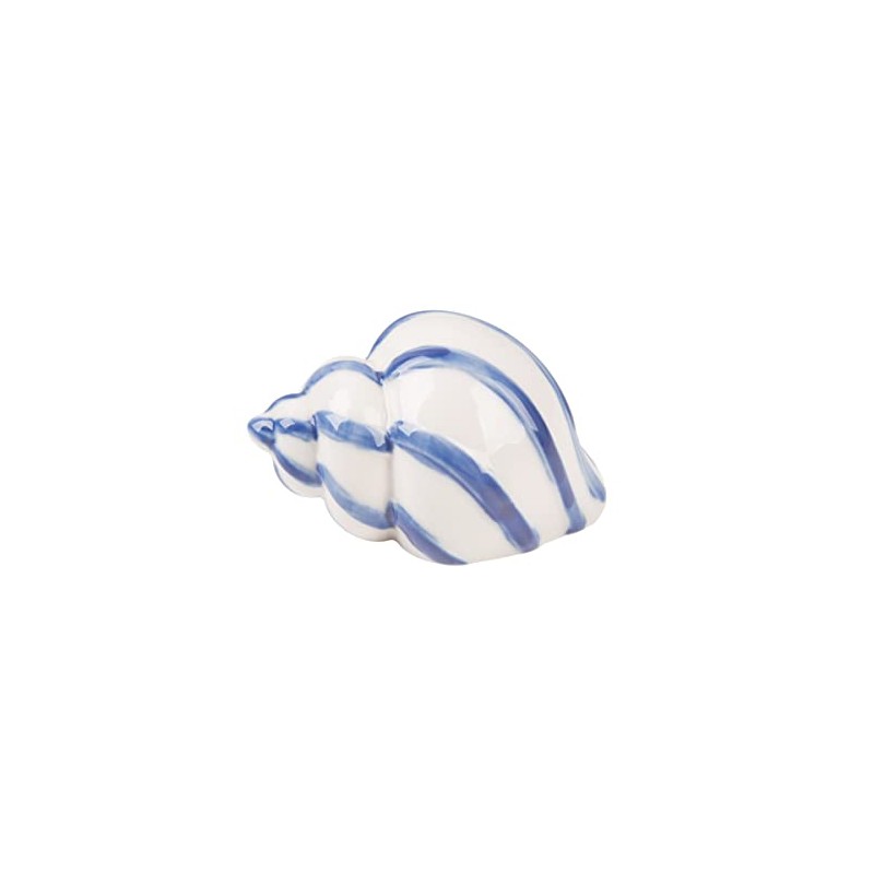 Beachcombers Stripe Shell Figure Figurine Blue