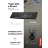 Lenovo 100 Wireless Keyboard and Mouse Combo – Cordless Set