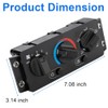 WATERWICH HVAC Climate Control Module Heater A/C AC Air Conditioning