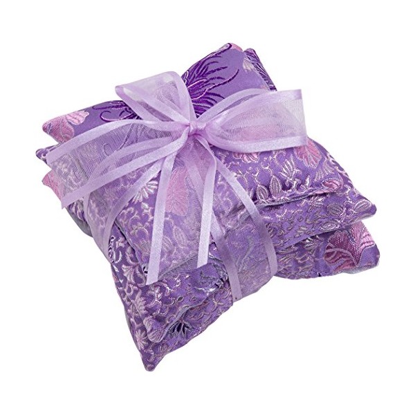 Sonoma Lavender Dried Lavender Square Sachet Trio for Drawers and